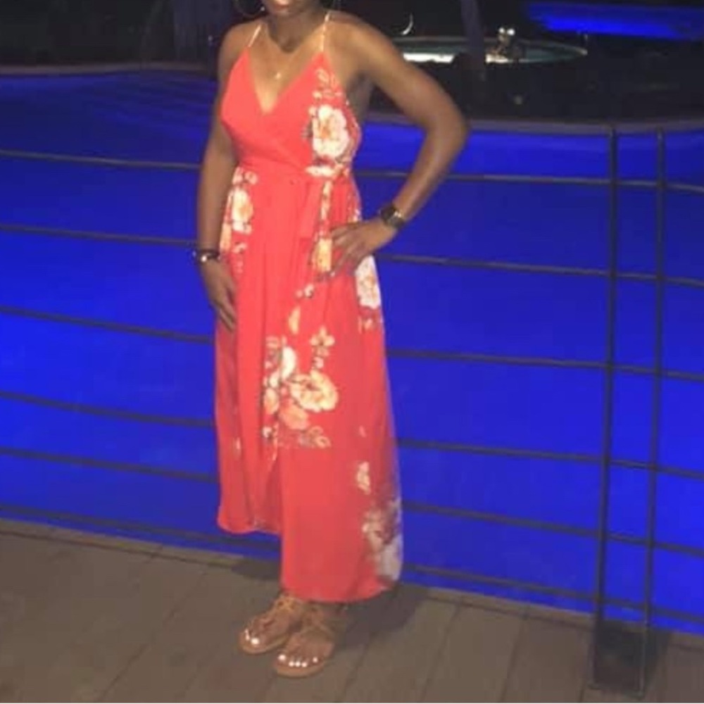 Floral summer dress